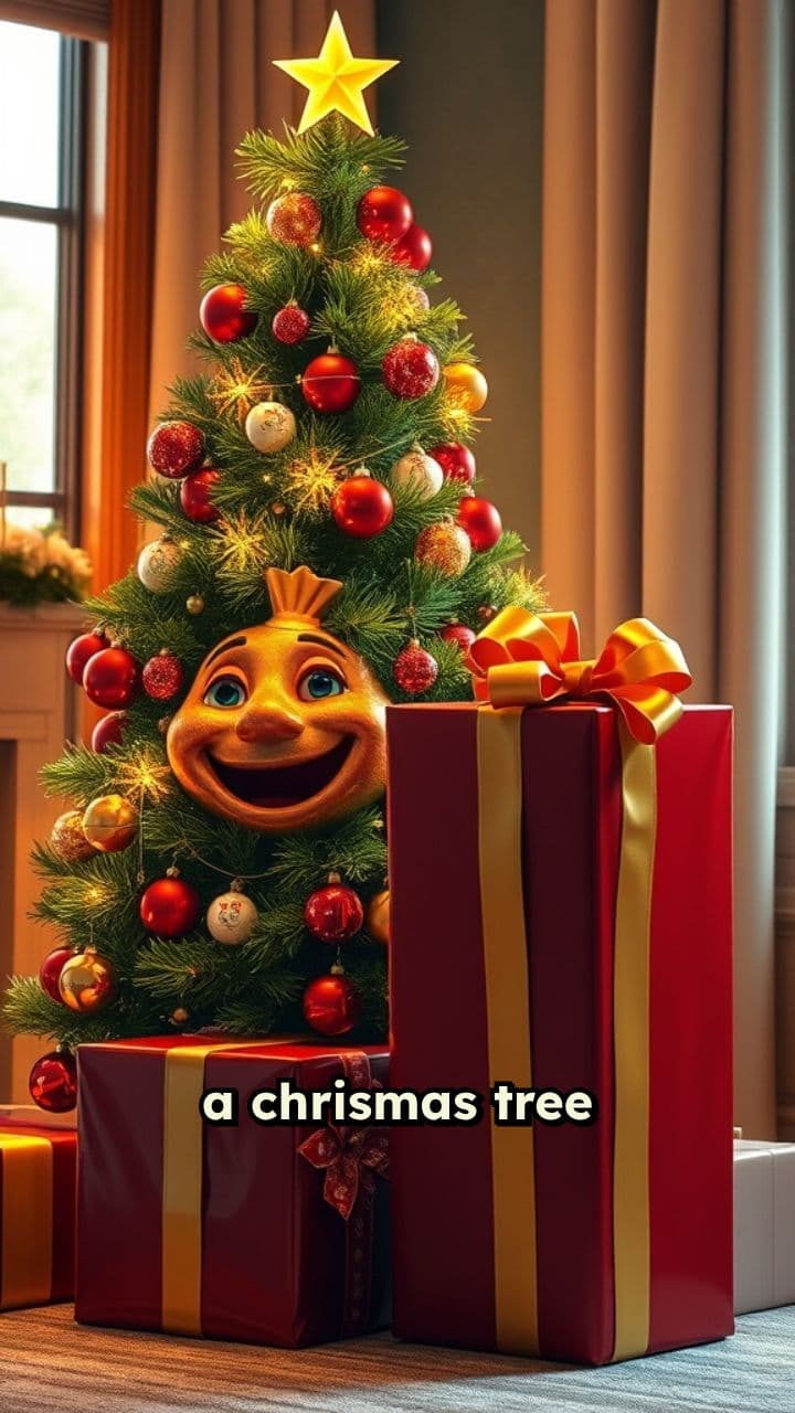 Festive Scene in a Dark Room