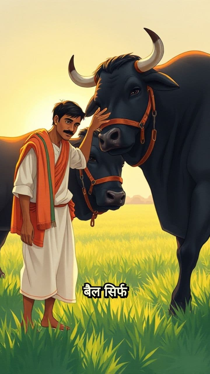 बैल: किसान के सच्चे साथी
