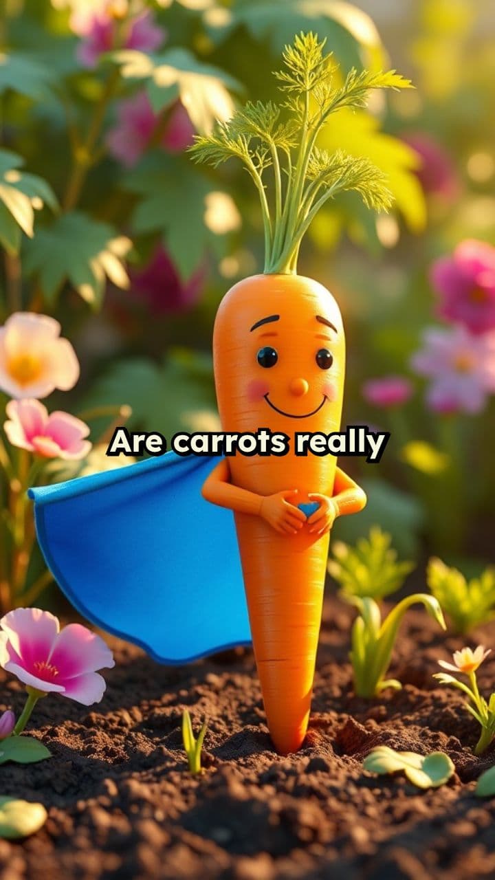 The Truth About Carrots and Vision