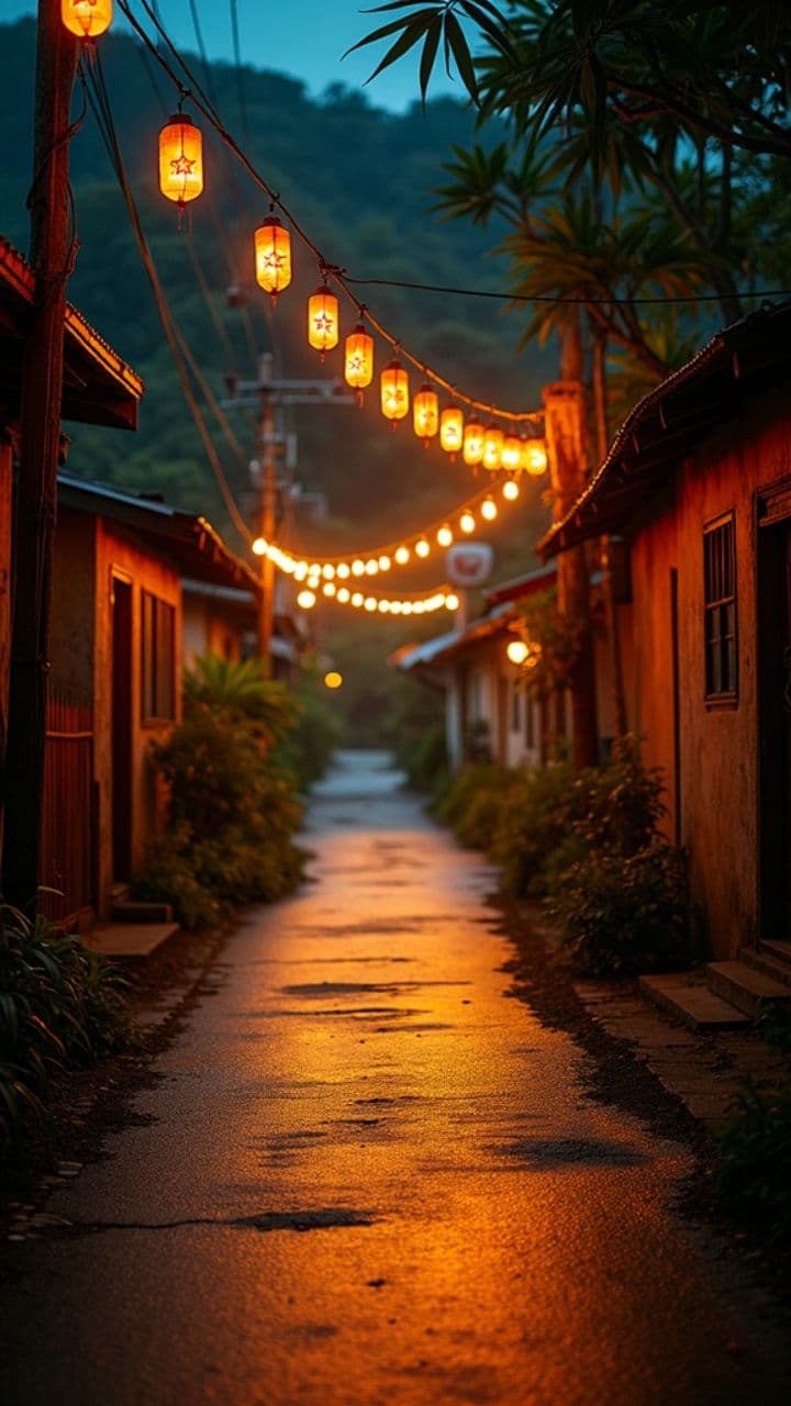 Ilaw ng Pasko, Ugnayan ng Virgils