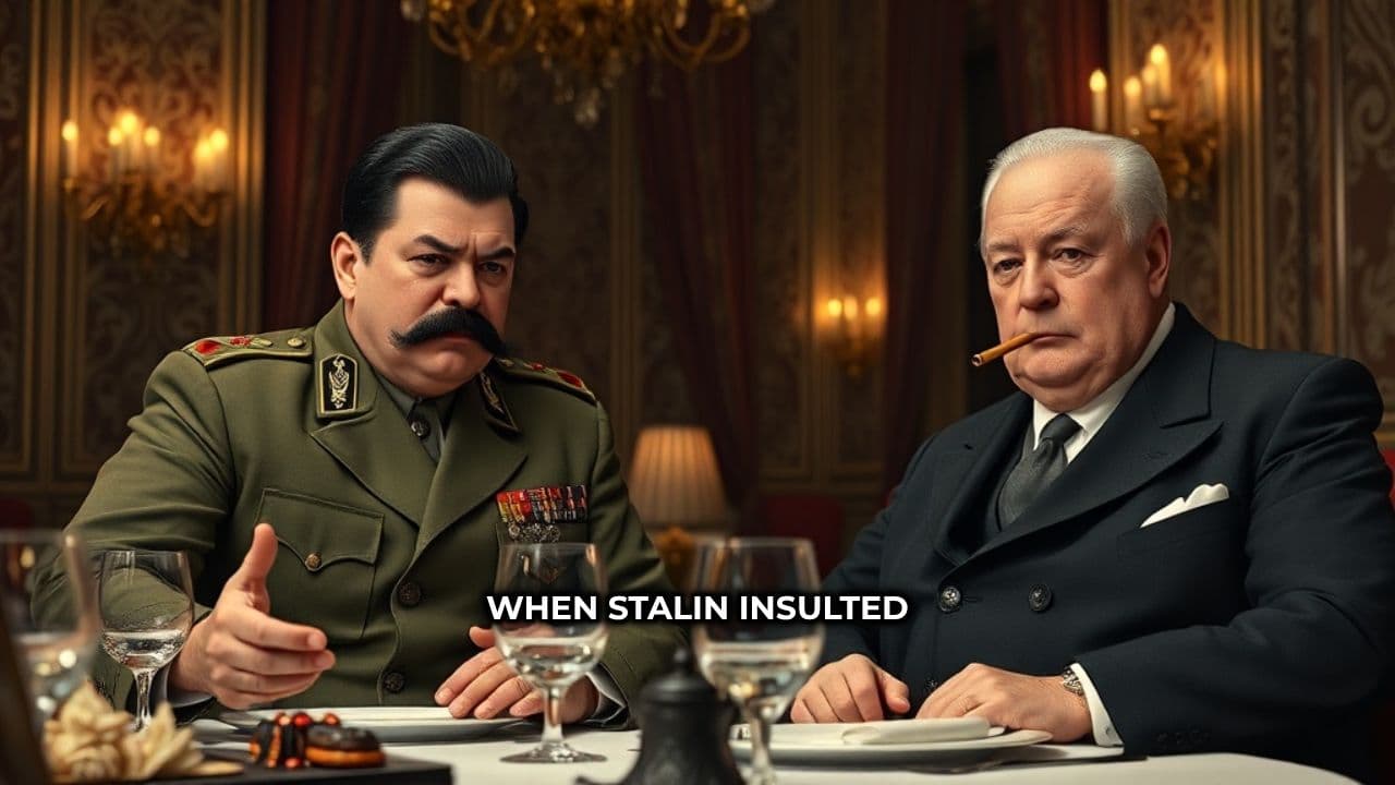 Churchill's Legendary Comeback to Stalin