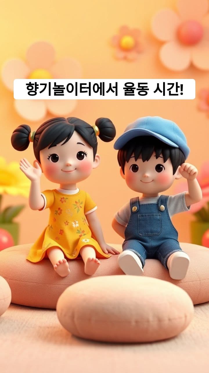 향기놀이터 율동 시간
