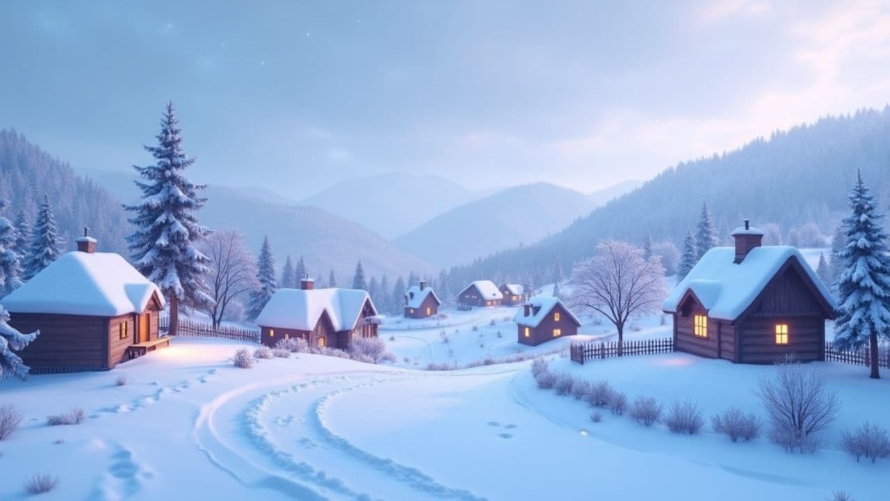 Sníh a dětská radost