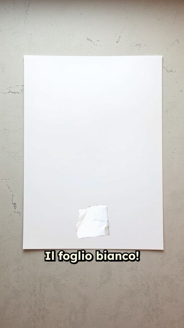 Il Foglio Bianco della Vita