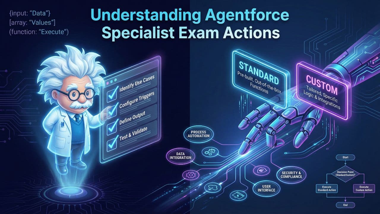 Understanding Agentforce Specialist Exam Actions