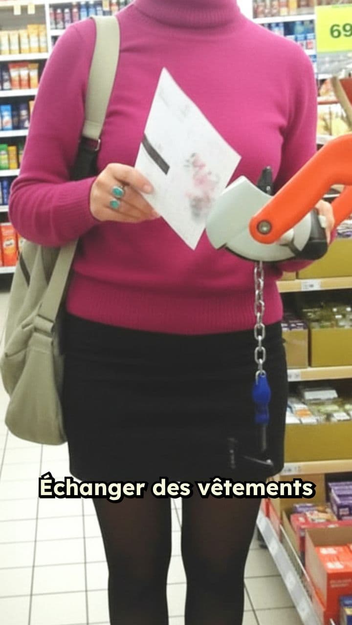 Échanges de vêtements entre amis