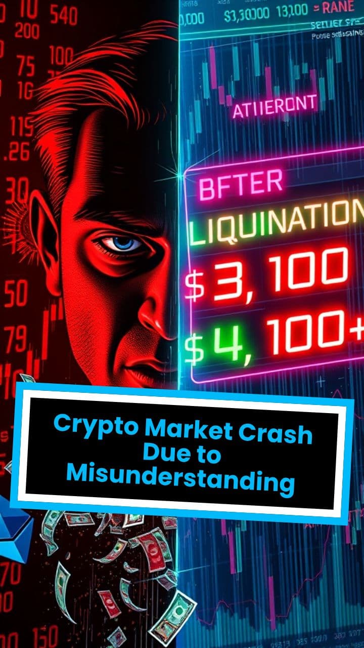 Crypto Market Crash Due to Misunderstanding