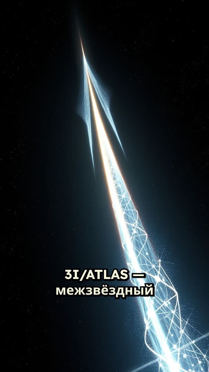 Межзвёздный объект 3I/ATLAS приближается к Солнцу