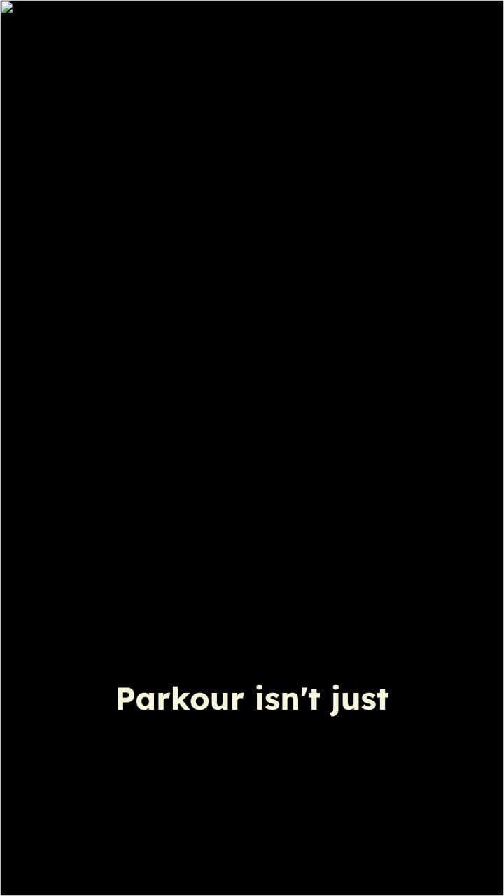 Urban Playground: The Art of Parkour