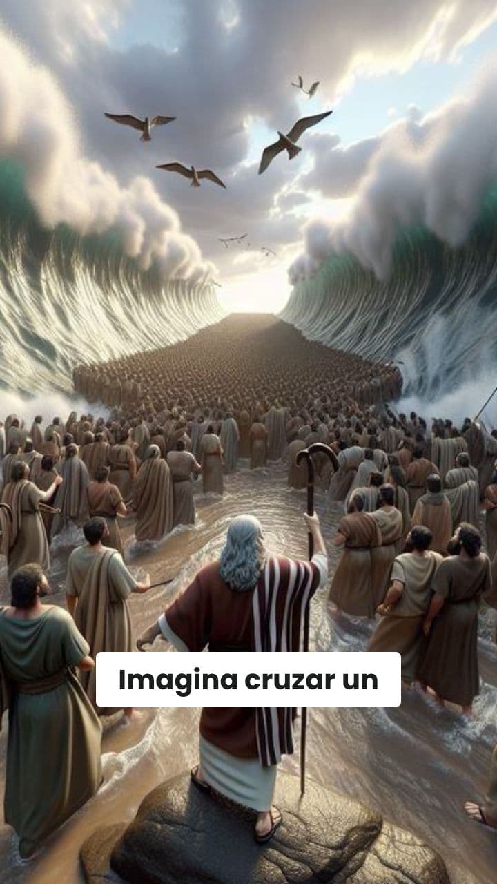 Caminando sobre el mar de esperanza