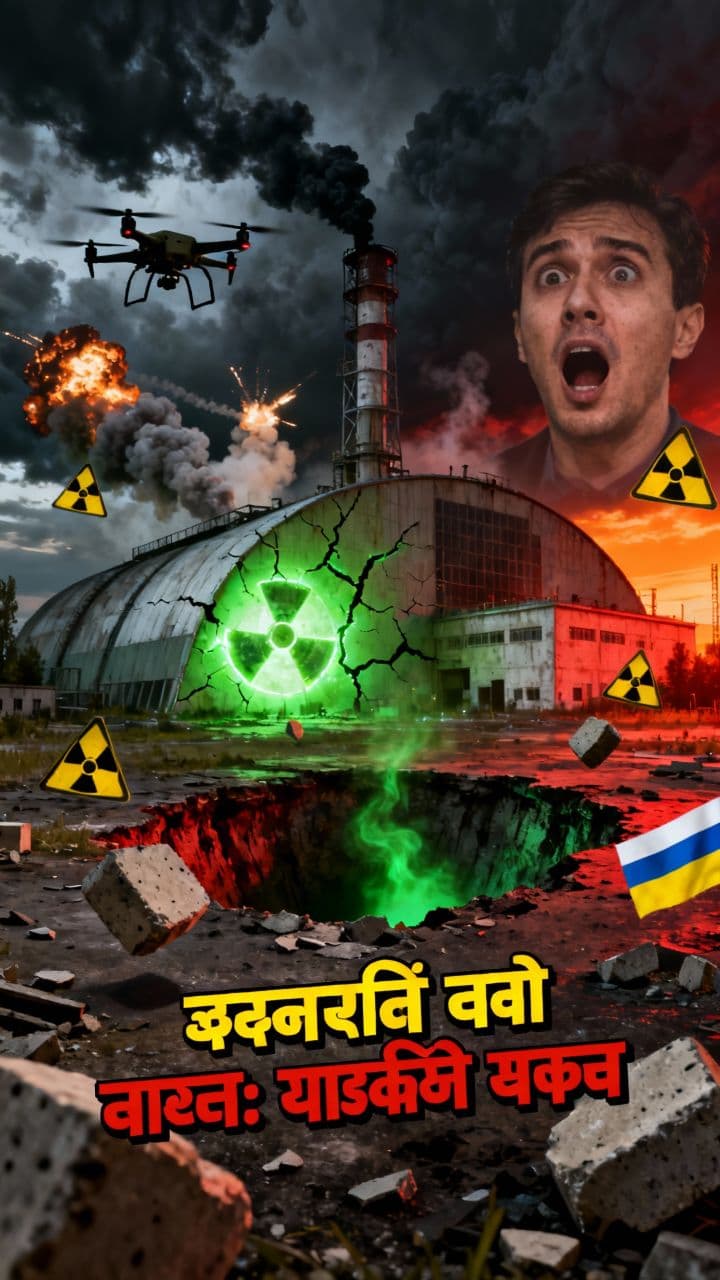 चर्नोबिल पर ड्रोन हमला: रेडिएशन खतरा
