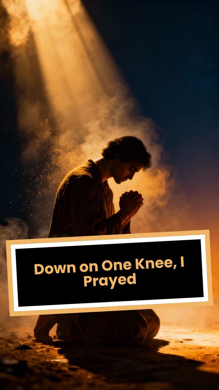 Down on One Knee, I Prayed