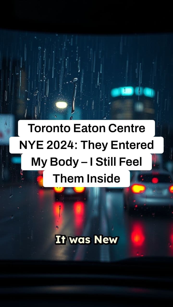 Toronto Eaton Centre NYE 2024: They Entered My Body – I Still Feel Them Inside
