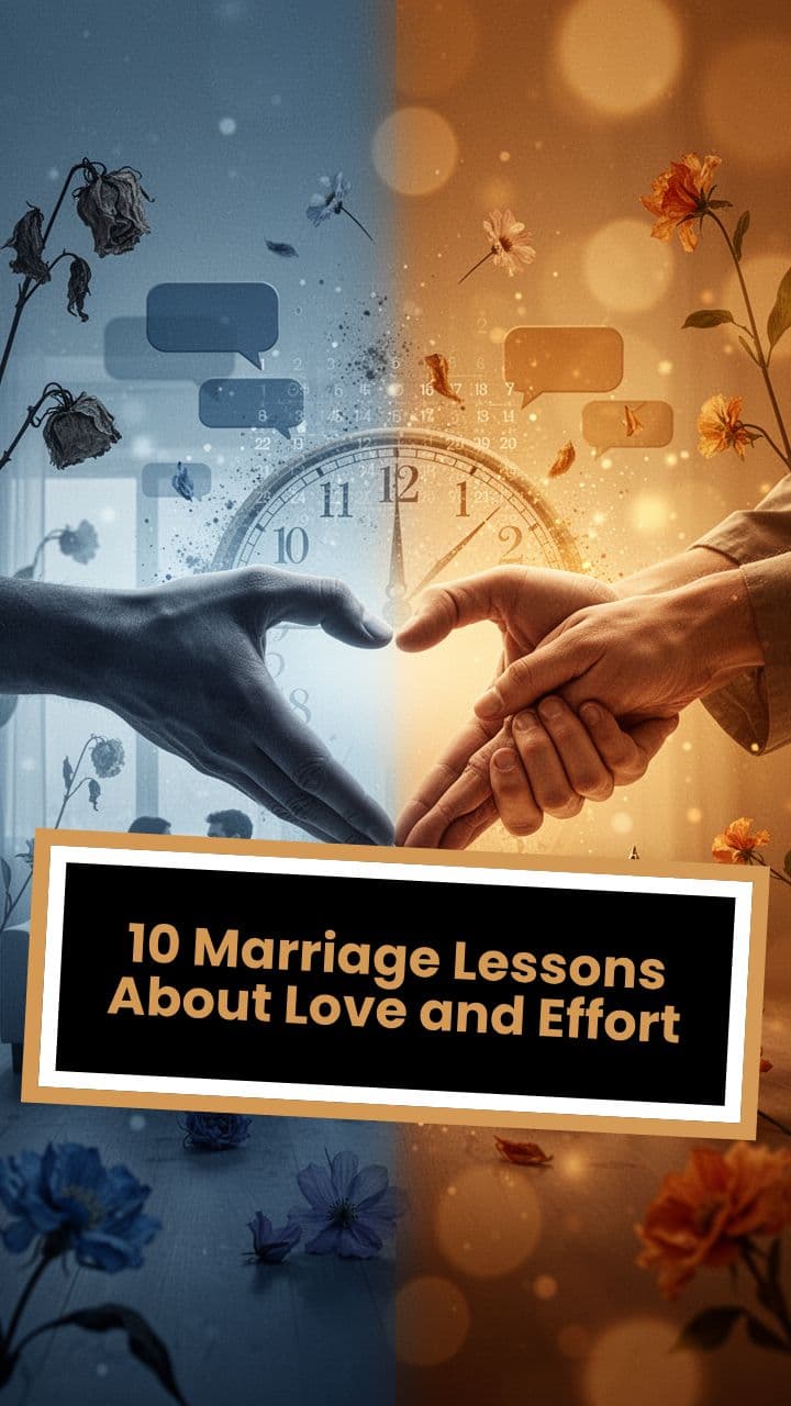 10 Marriage Lessons About Love and Effort