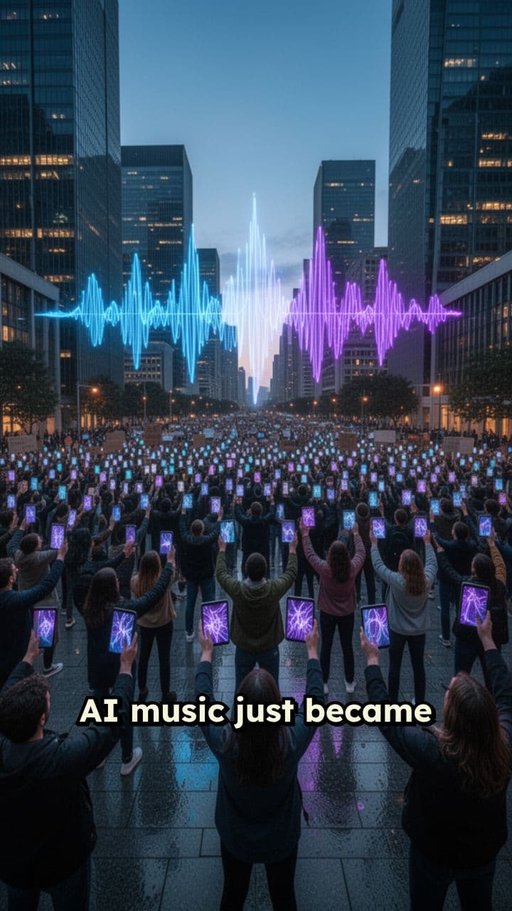 AI Protest Song Targets Blind Devotion