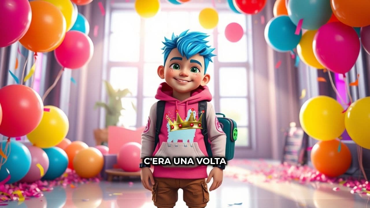 Compleanno di Lilloo in stile Fortnite