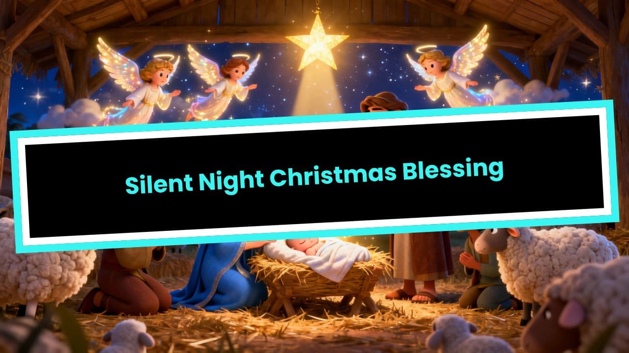 Silent Night Christmas Blessing