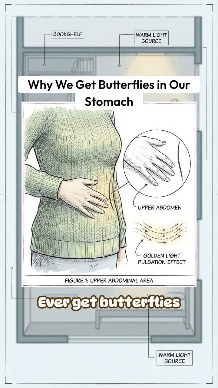 Why We Get Butterflies in Our Stomach