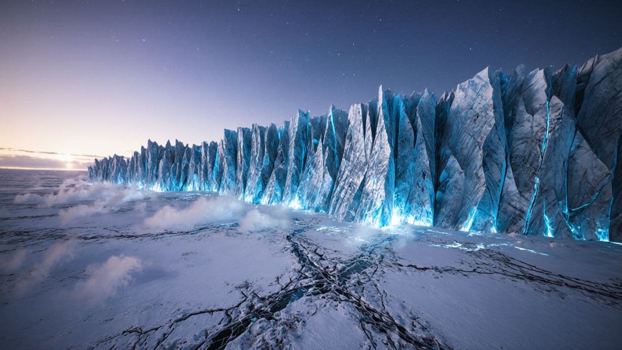 Beyond the Ice Wall