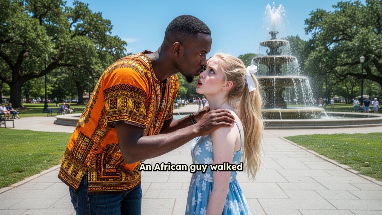 Unwanted Kiss Sparks Public Chaos