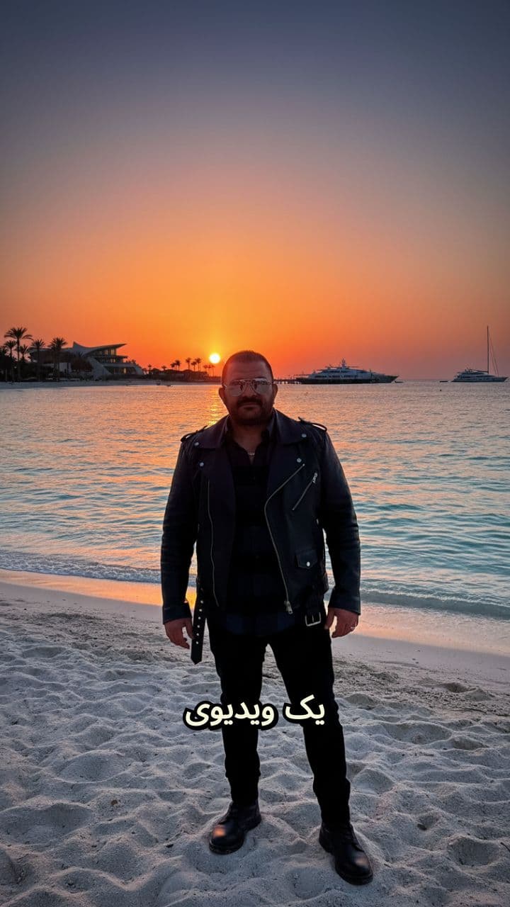 ویدیوی ۵ ثانیه‌ای از جزیره کیش