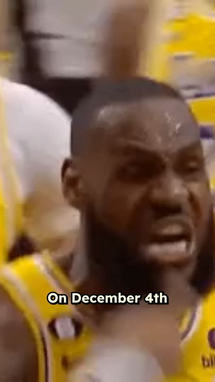 LeBron's Streak Ends at 8 Points