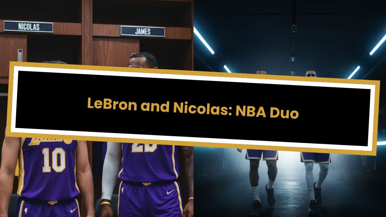LeBron and Nicolas: NBA Duo