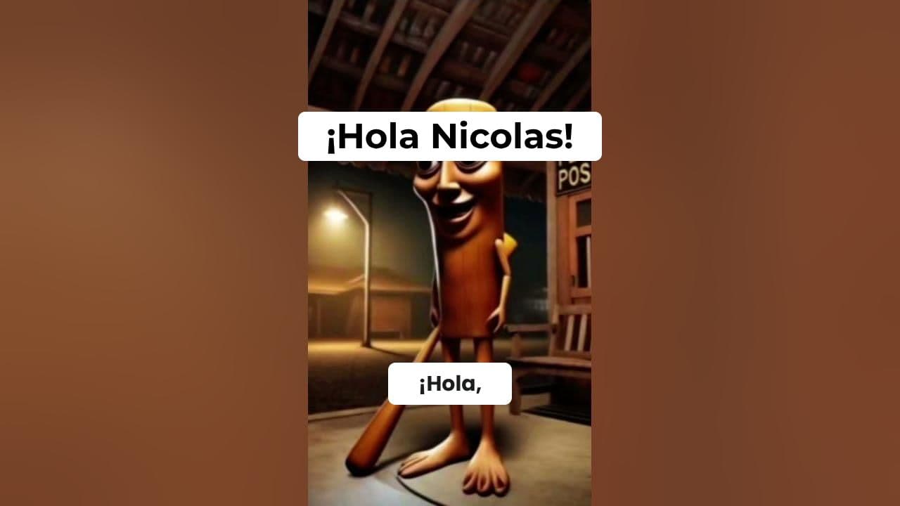 Mensaje de Tun Tun Sajur para Nicolas Cardenas