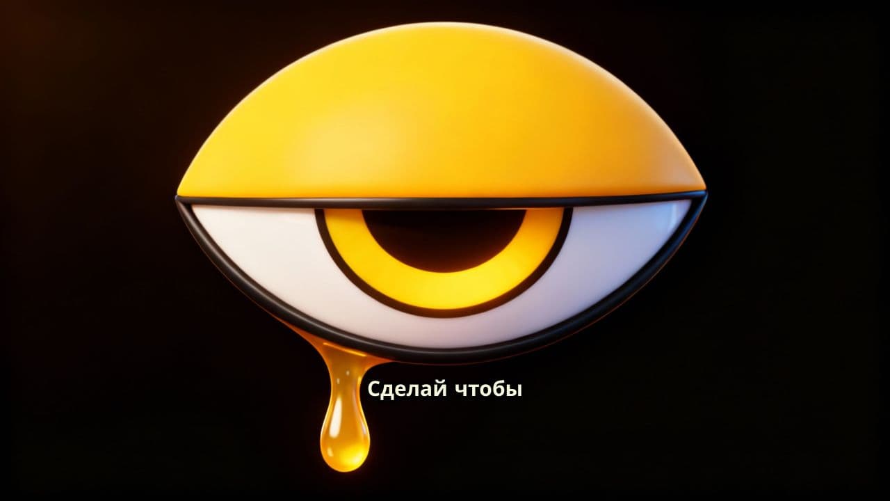 Зацикленная анимация глаза и меда