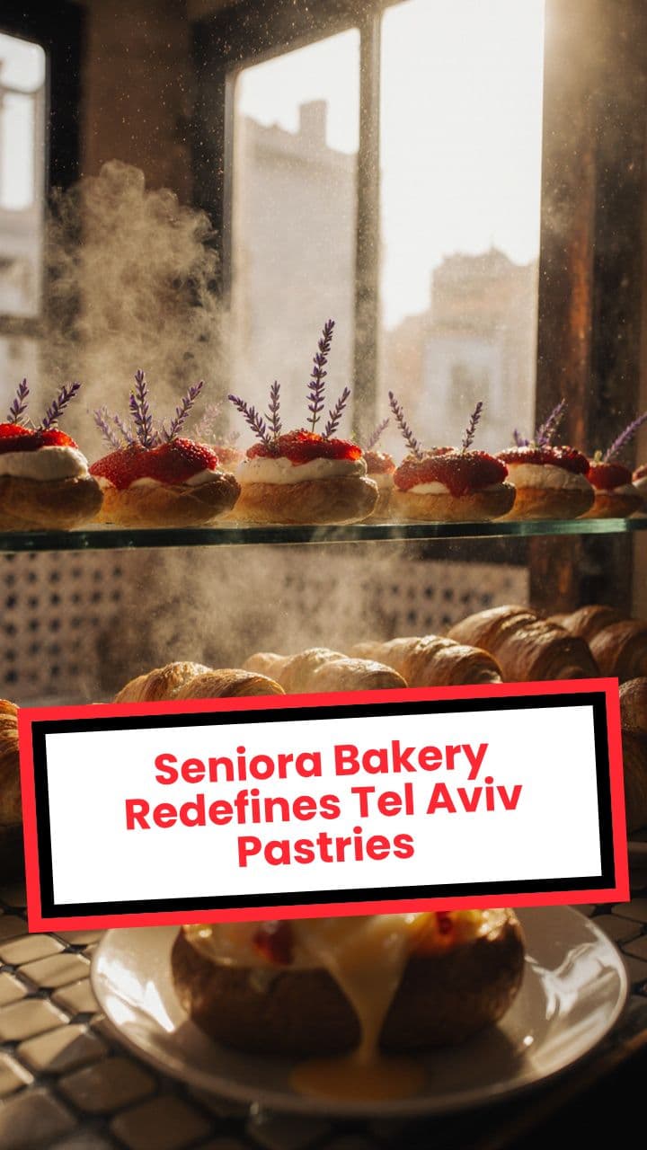 Seniora Bakery Redefines Tel Aviv Pastries