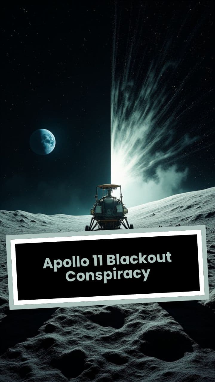 Apollo 11 Blackout Conspiracy