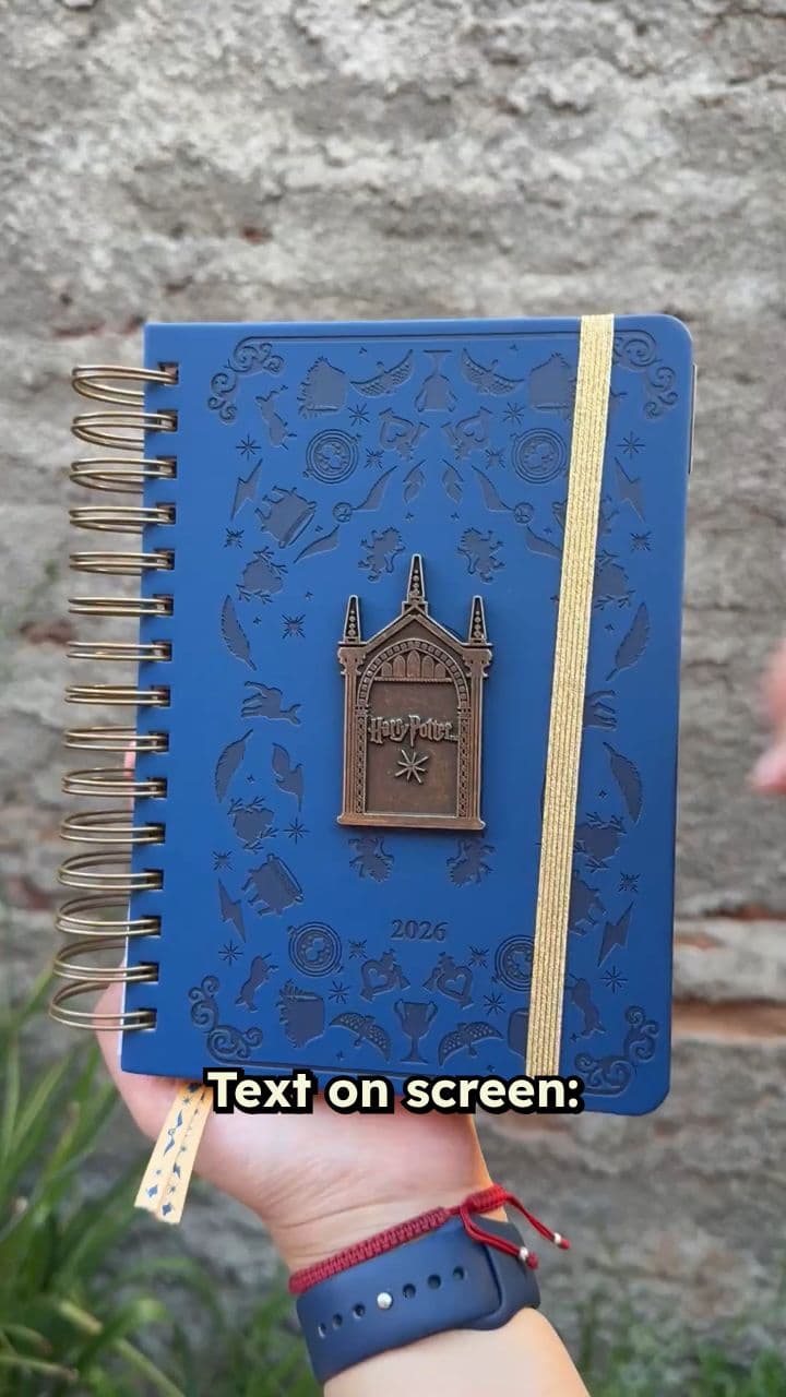 Agendas 2026 de Harry Potter disponibles
