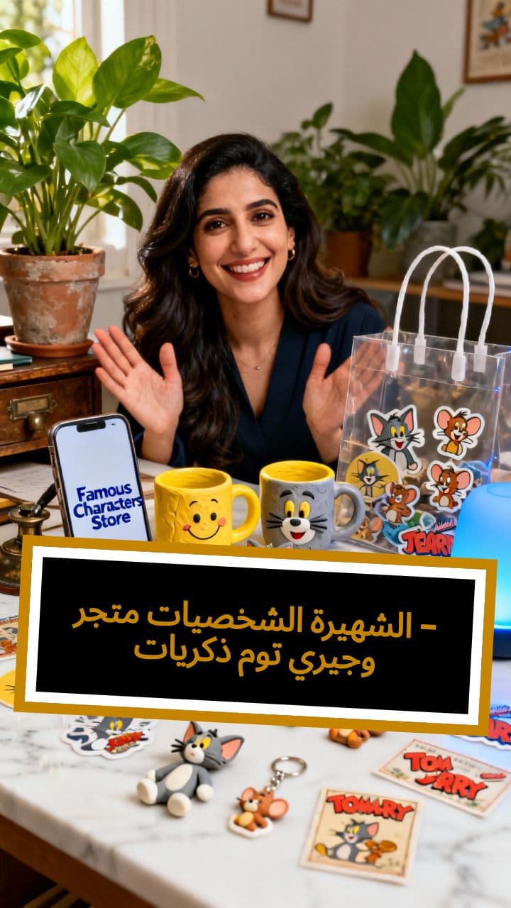 متجر الشخصيات الشهيرة - ذكريات توم وجيري