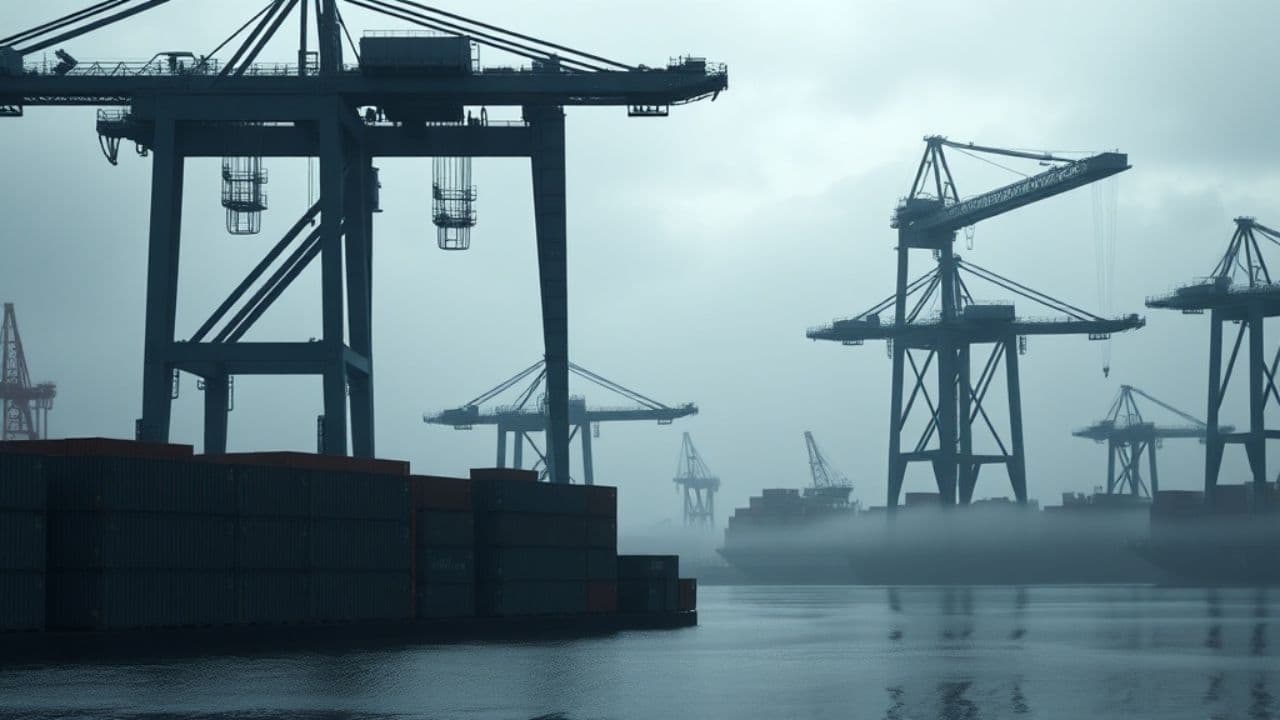 Печаль докеров Новороссийска