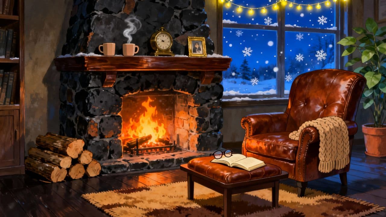 Winter Fireplace Loop