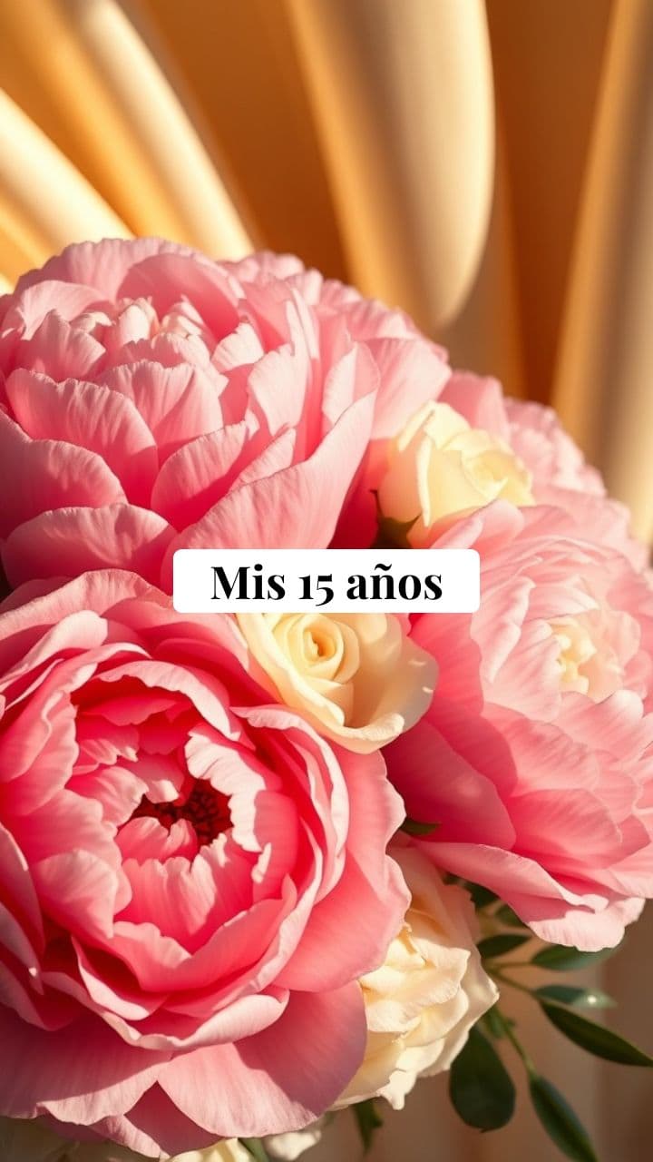 Invitación Mis 15 Años - Elegante y Sofisticada