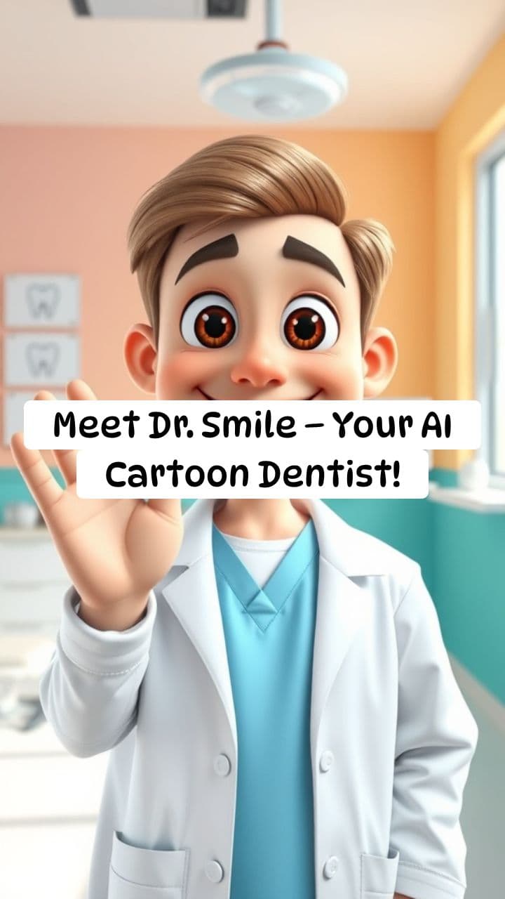 Dr. Smile: Your AI Cartoon Dentist!
