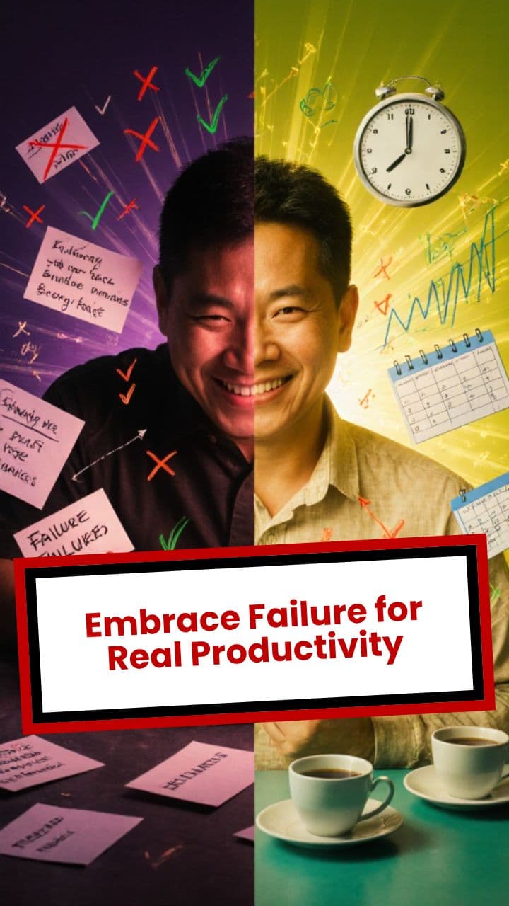 Embrace Failure for Real Productivity