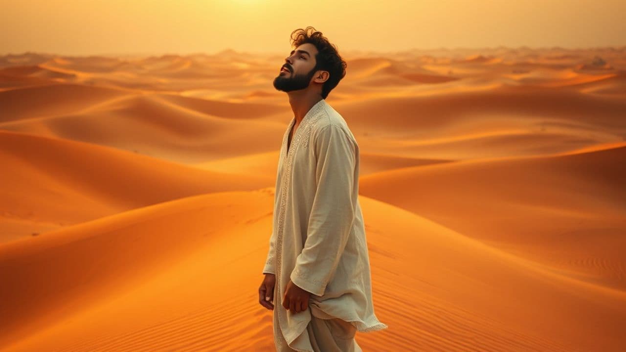 محبوب محبوب در باغ گل‌ها