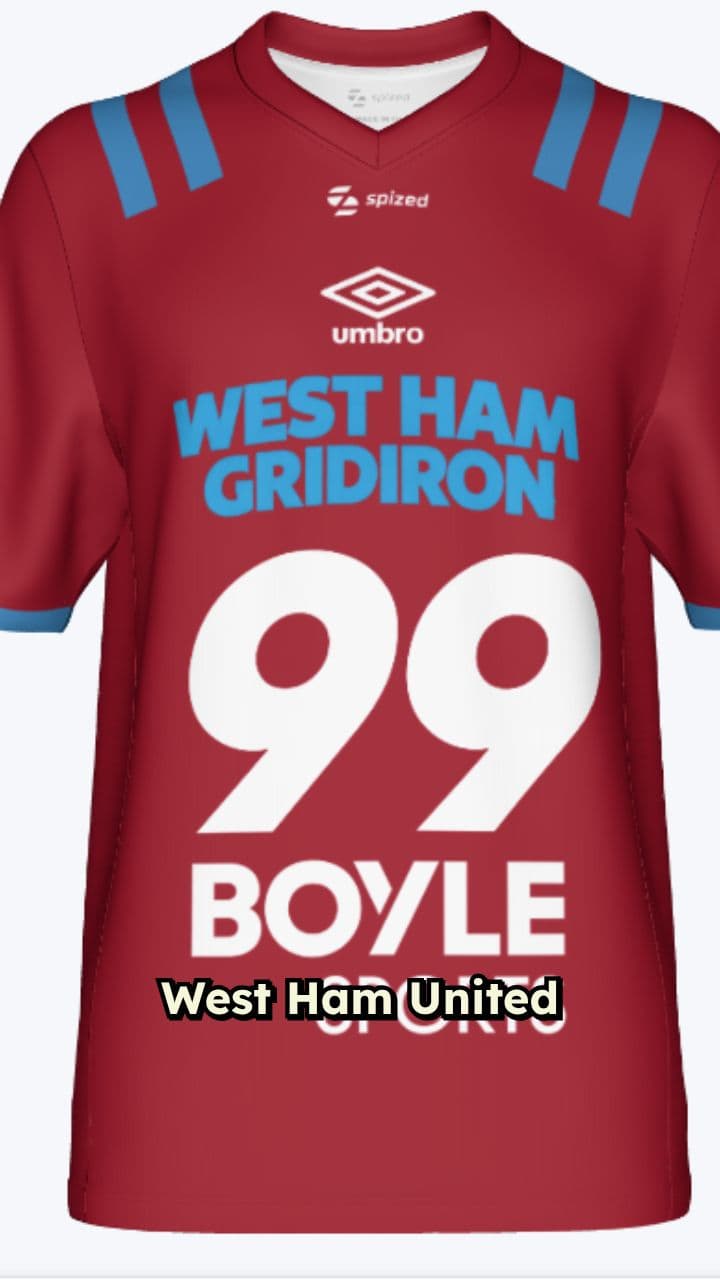 West Ham Launches American Football Team
