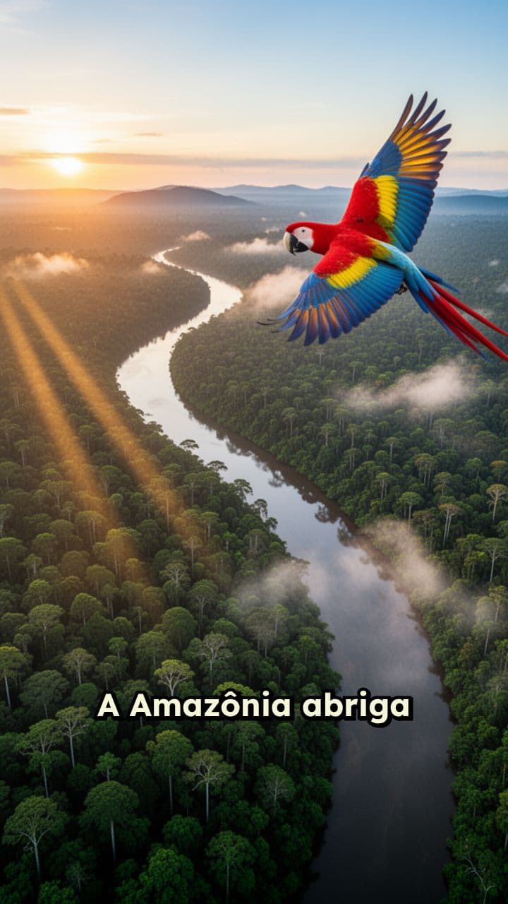 Biodiversidade na Floresta Amazônica