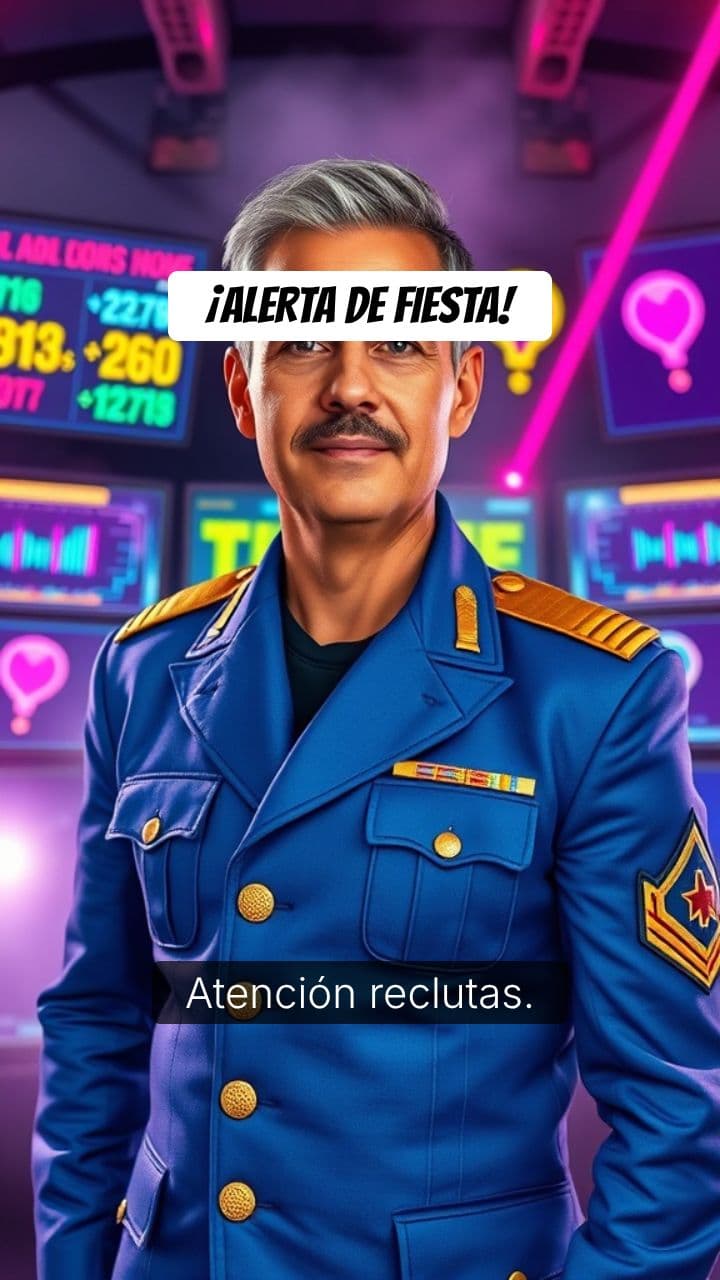 Invitación Guerra Pop