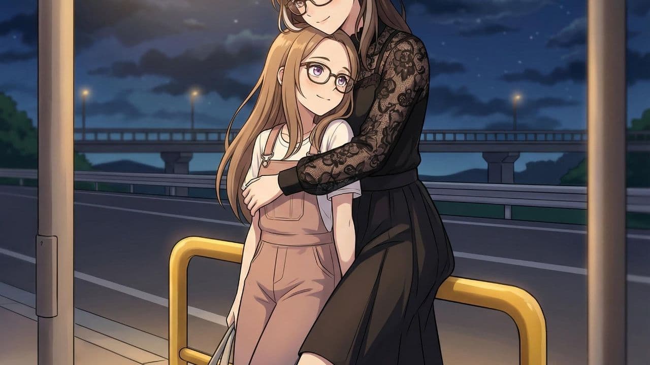 Um Beijo Doce entre Amigas