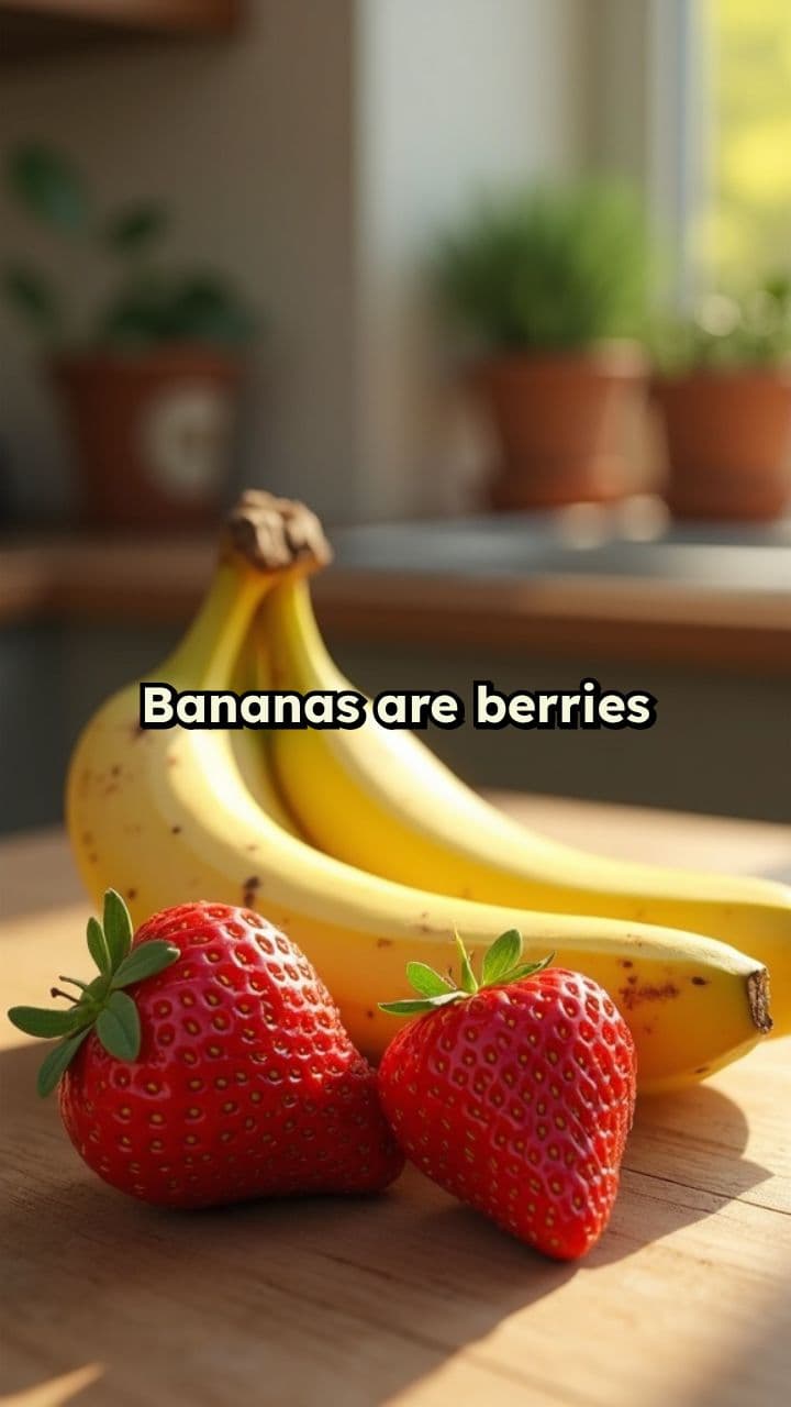 Berries Redefined: Bananas vs. Strawberries
