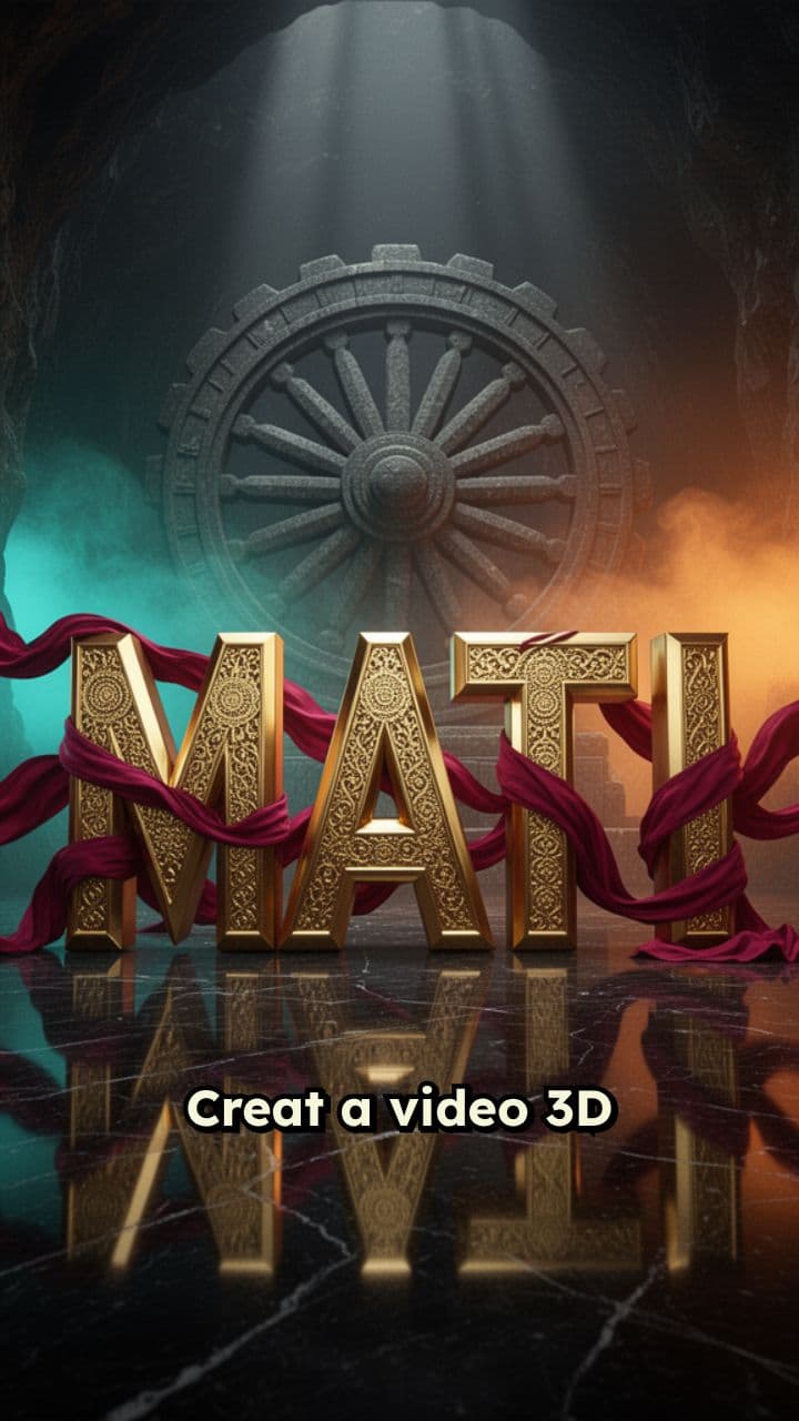 Cinematic Gold MATHI Title Reveal