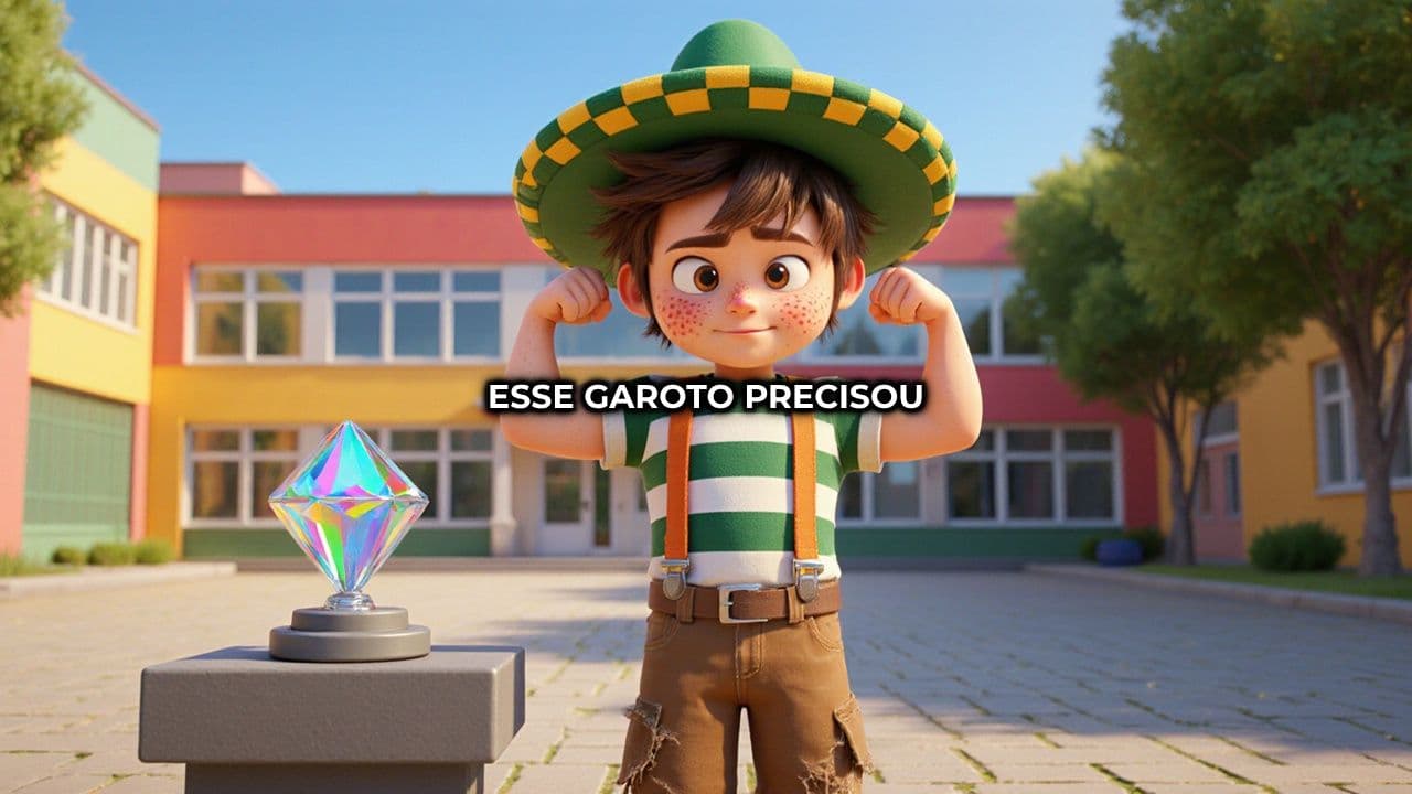 Chaves leva ônibus nas costas