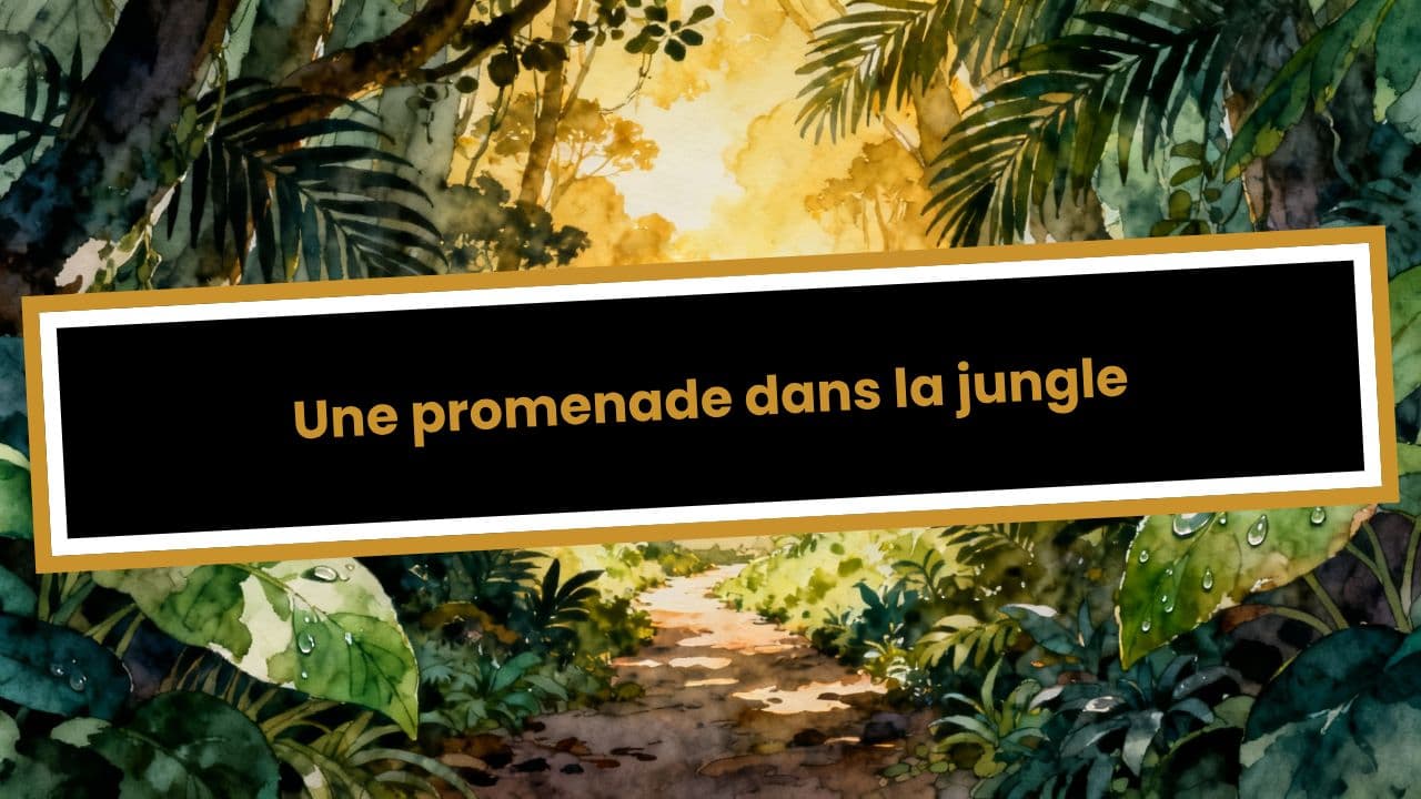 Une promenade dans la jungle