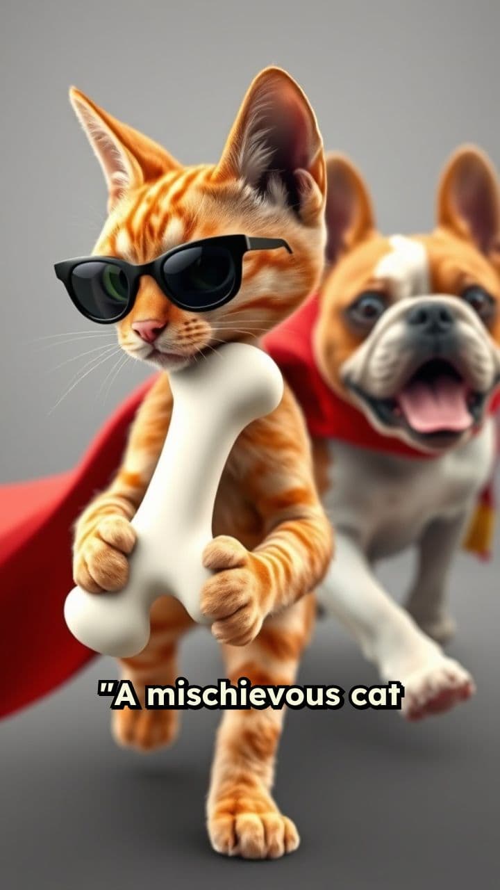 Cat and Dog's Wild Chase