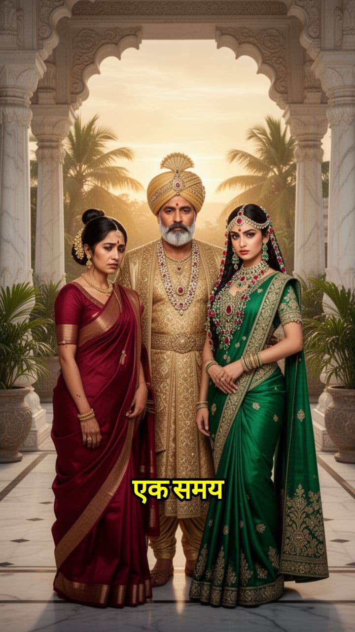 बड़ी रानी मोरनी में बदली