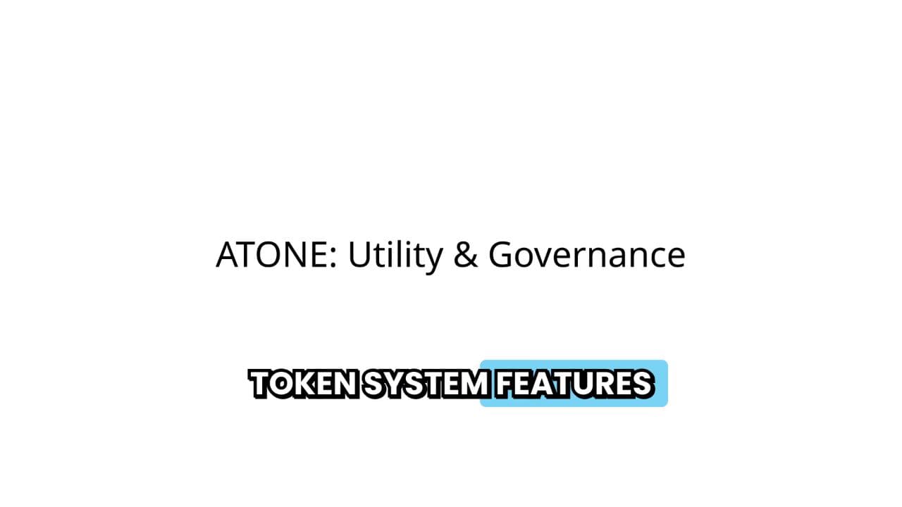 ATOM ONE: The Future of Finance
